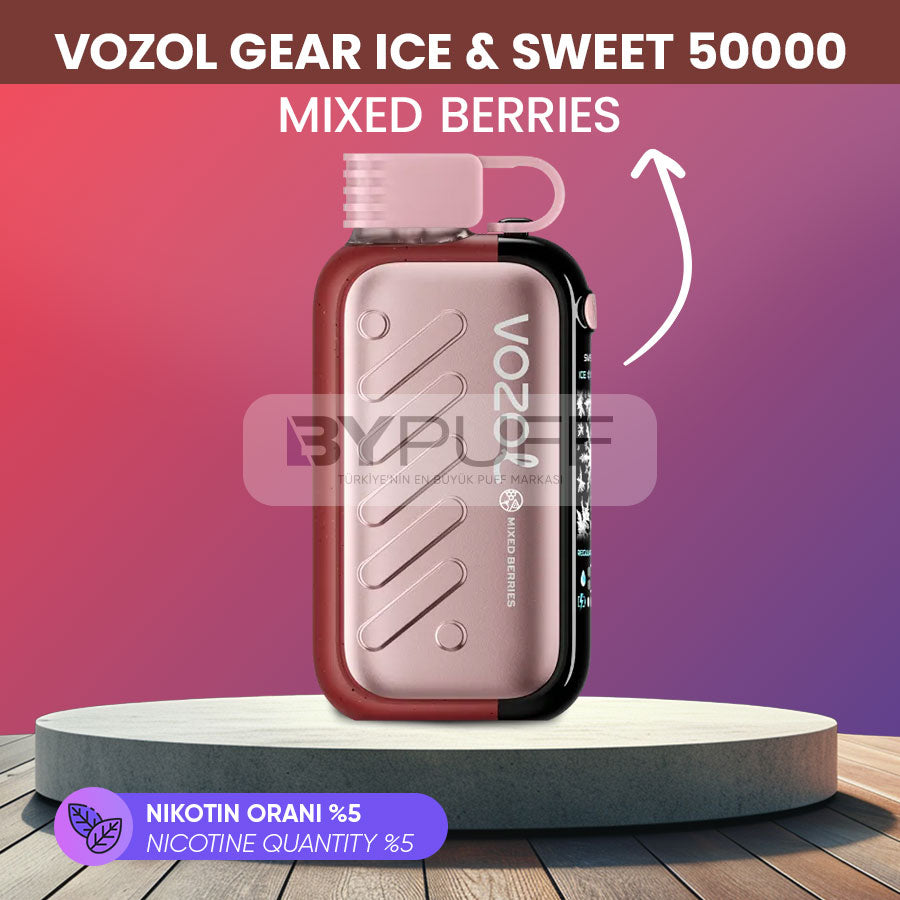 Vozol Gear Ice Sweet 50000 Mixed Berries