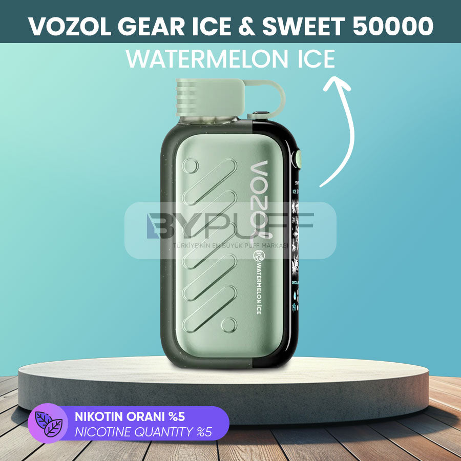Vozol Gear Ice Sweet 50000 Watermelon Ice